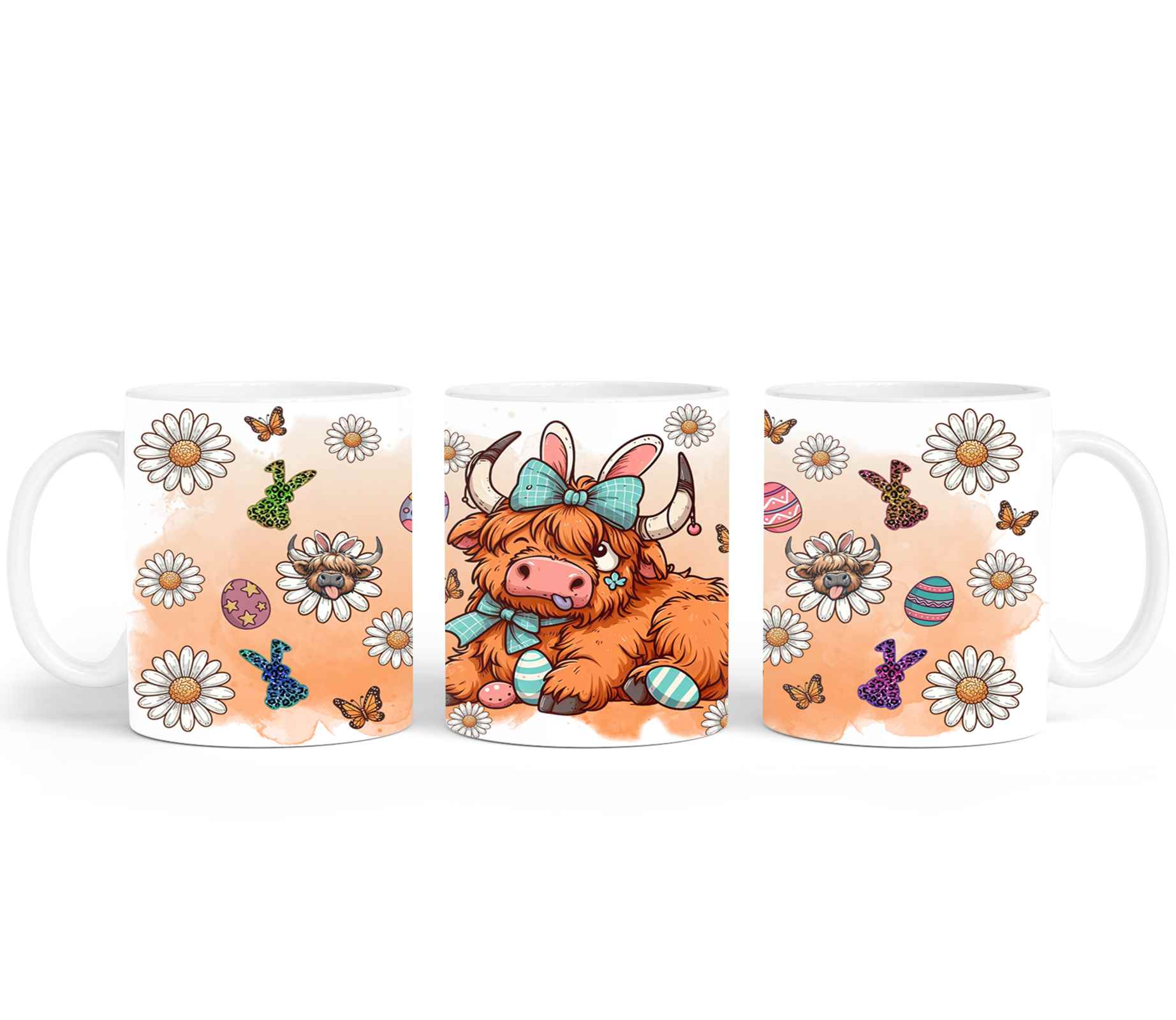 Highland Cow Easter-10371